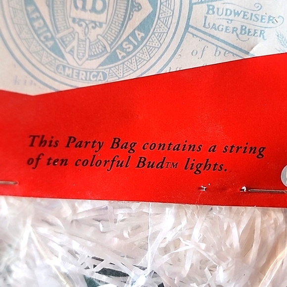 VTG.1999 Budweiser String Light Set.Bottles and Lizards - Picture 5 of 8